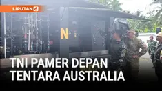 Tentara Nasional Indonesia (TNI) dan Australian Defence Force (ADF) berkolaborasi dalam simulasi penyediaan air bersih bagi warga terdampak bencana di Bayah, Kabupaten Lebak, Banten.