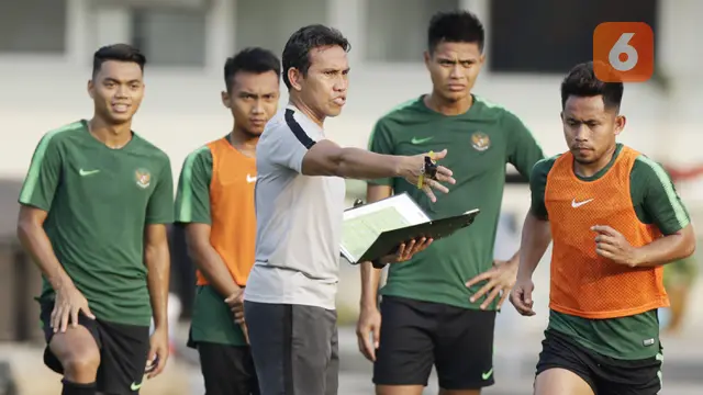 Latihan Timnas Indonesia