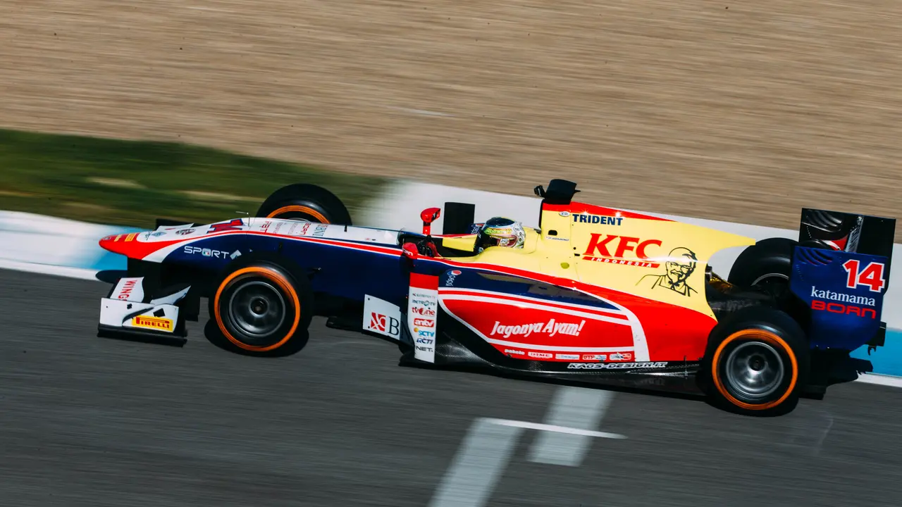 Pembalap Trident, Philo Paz Patric Armand (GP2 Media Services)