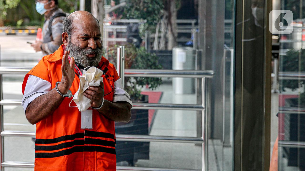 Tersangka Gubernur Papua Lukas Enembe Jalani Pemeriksaan Lanjutan di KPK