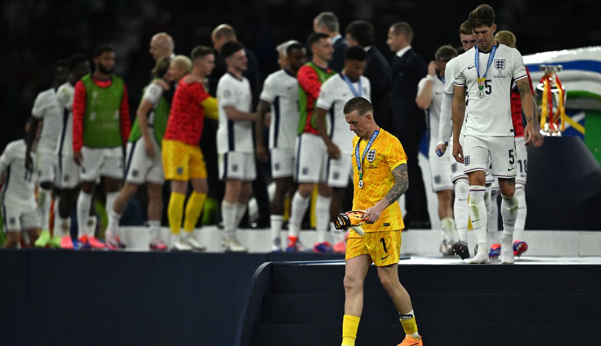 Kali terakhir Inggris meraih gelar pada Piala Dunia 1966 atau 58 tahun lalu. (INA FASSBENDER/AFP)