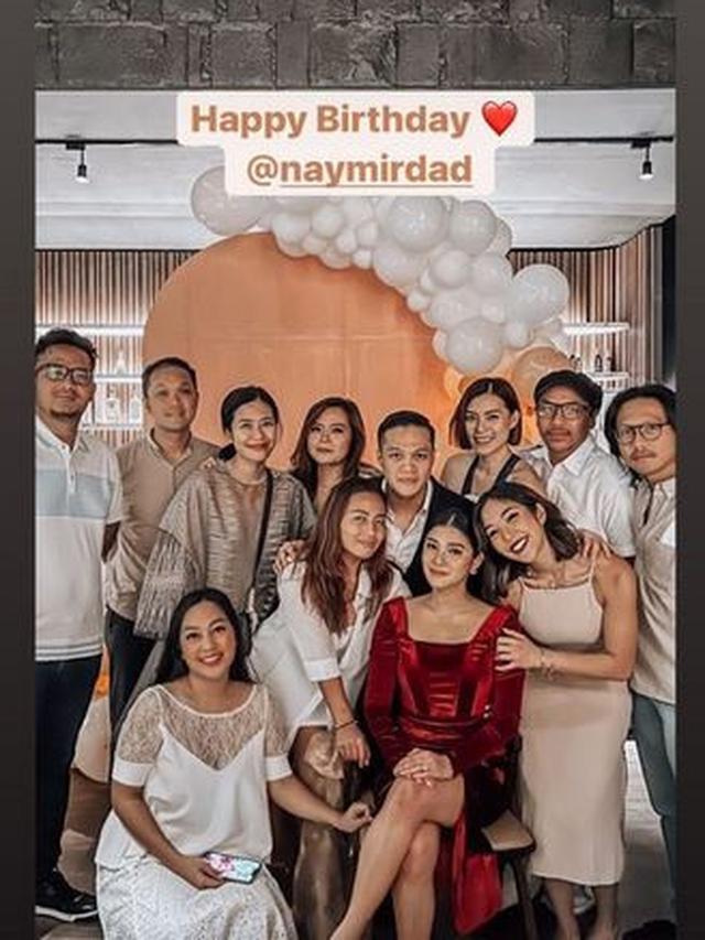 6 Potret Pesta Ulang Tahun Naysila Mirdad ke-34, Romantis hingga Dihadiri Calon Mertua
