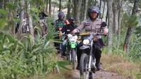 Trabas Kamtibmas cegah Karhutla di Pemalang. (Foto: Liputan6.com/Muhamad Ridlo)