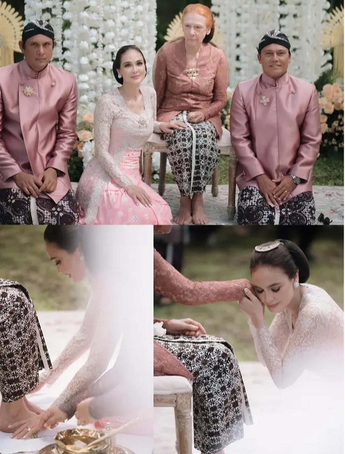 Prosesi Siraman Luna Maya