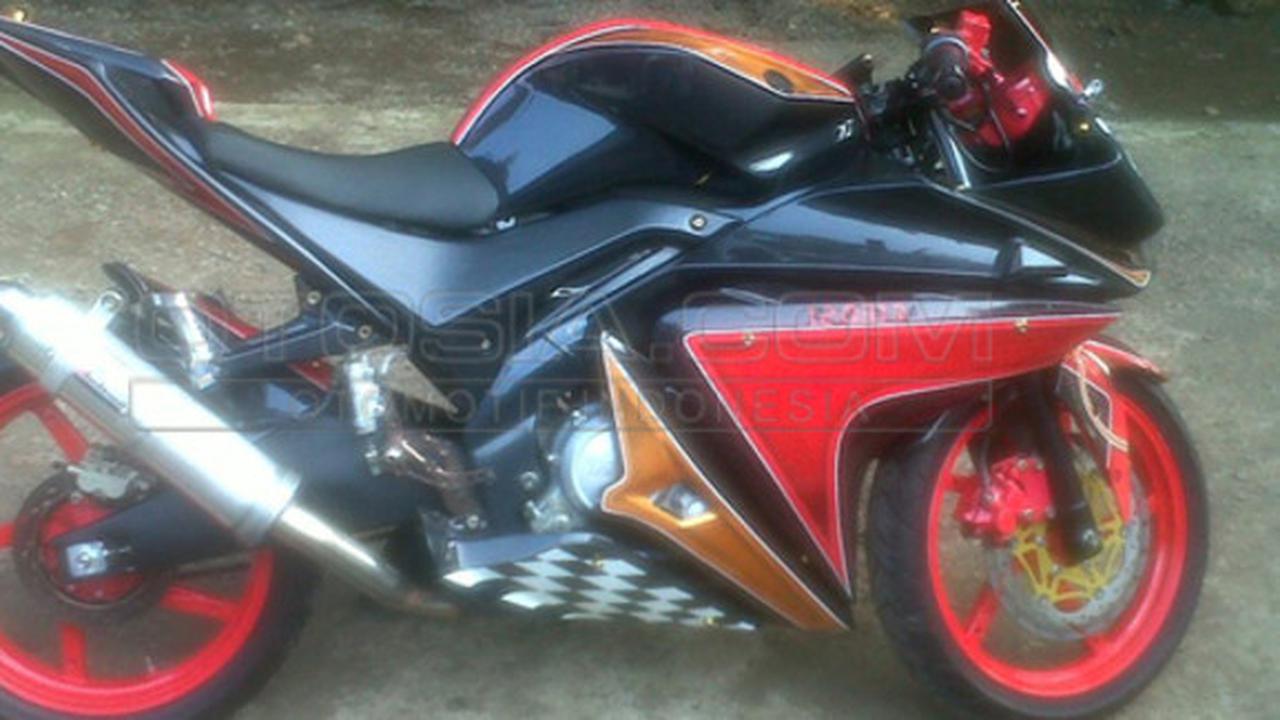 Modifikasai Yamaha Vixion (foto: Andi Sopian)