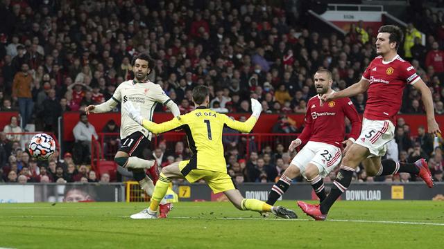 Foto: Hattrick Mohamed Salah ke gawang Manchester United di Liga Inggris Catat Beberapa Rekor Saingi Cristiano Ronaldo