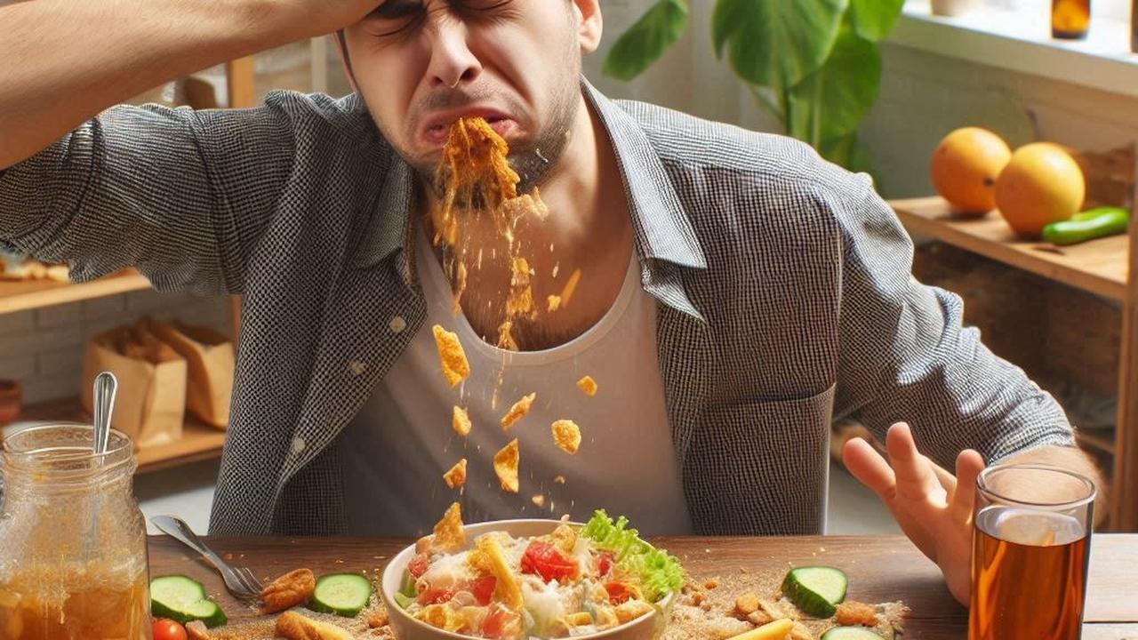 Ilustrasi Keracunan Makanan