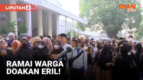 VIDEO: Situasi Terkini Jelang Pemakaman Emmeril Kahn Mumtadz