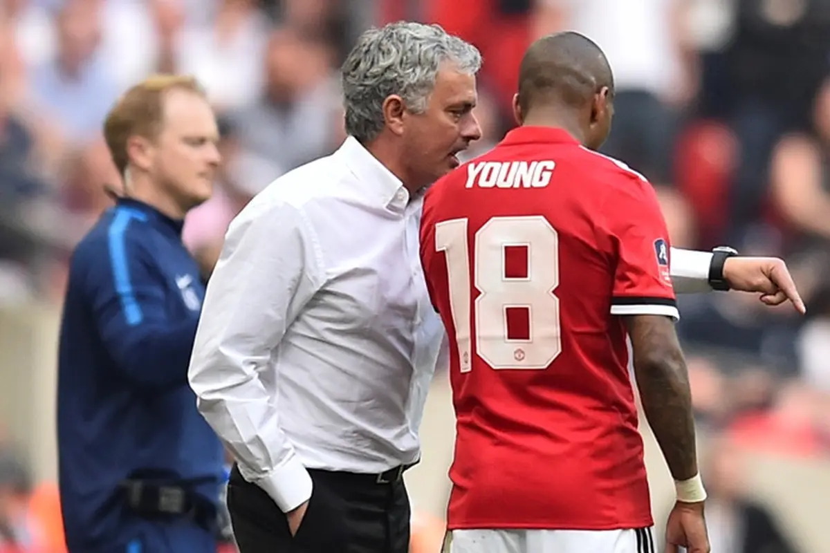 Bek Manchester United, Ashley Young.