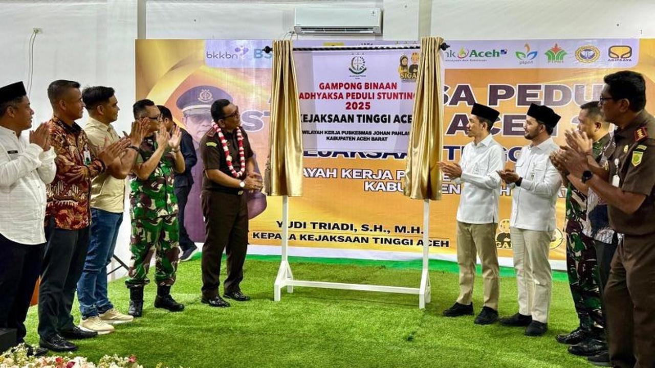 Fakta Menarik: Hanya 159 Balita dari 16.500 di Aceh Barat Alami Stunting, Kejati Aceh Perkuat Program Adhyaksa Peduli Stunting