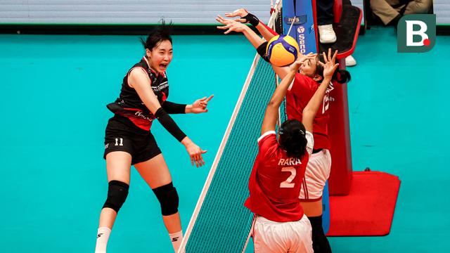 Red Sparks vs Tim Putri Indonesia All Star: Ekshibisi Fun Volleyball