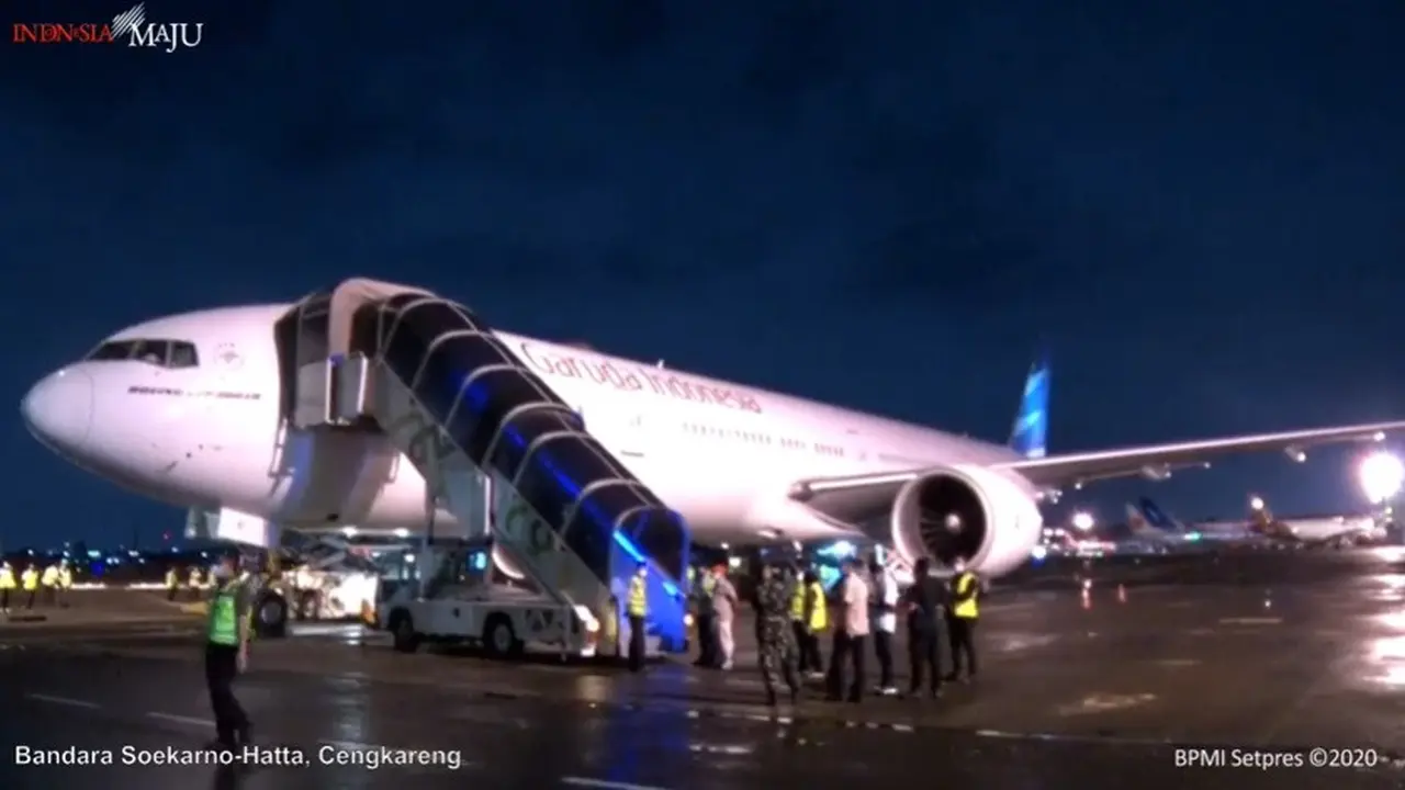 Kedatangan Vaksin Corona Covid-19 di Bandara Internasional Soekarno-Hatta, Cengkareng, Minggu (6/12/2020)