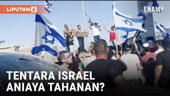VIDEO: Diduga Aniaya Tahanan Palestina, Sejumlah Tentara Israel Ditangkap