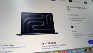 MacBook Pro M5 Resmi Dijual di Indonesia, Ini Daftar Harga Lengkapnya. (Doc: iBox)