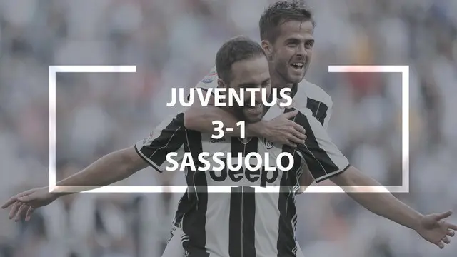 Video highlights Serie A Italia antara Juventus melawan Sassuolo yang berakhir dengan skor 3-1, Sabtu (10/9/2016).