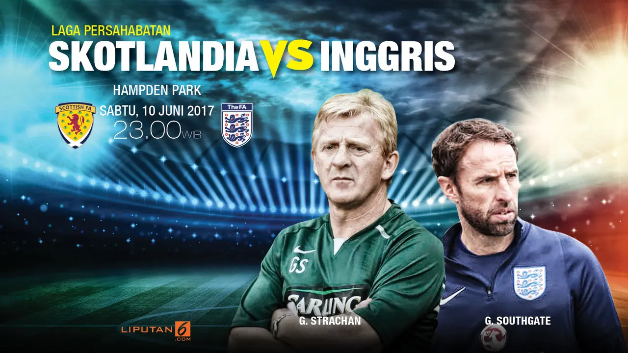 Skotlandia vs Inggris.