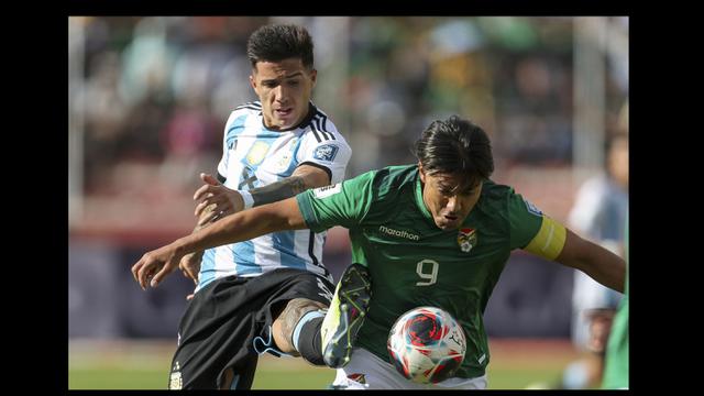 Foto: Messi Tak Main di Venue Tertinggi, Argentina Tetap Tampil Solid untuk Bungkam Bolivia pada Kualifikasi Piala Dunia 2026