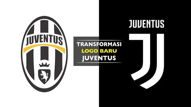 Berikut transformasi logo Juventus sejak klub didirikan hingga yang terbaru.