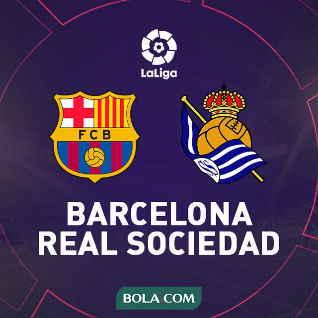 La Liga - Barcelona Vs Real Sociedad