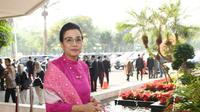Menteri Keuangan Sri Mulyani hadiri Sidang Tahunan MPR RI 2023, Rabu (16/8/2023). (Foto: instagram @smindrawati)