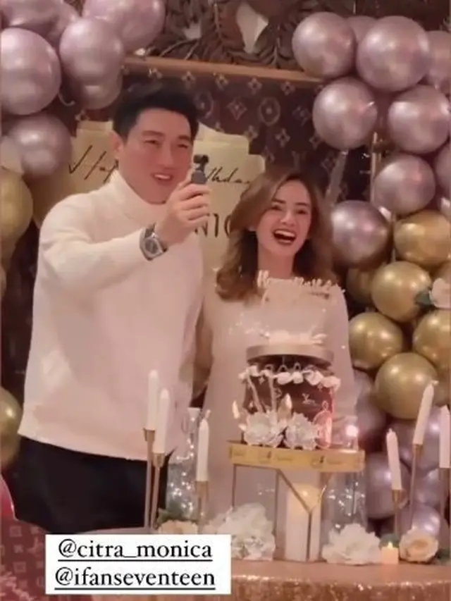 7 Momen Ifan Seventeen Beri Kejutan Ulang Tahun Citra Monica, Romantis