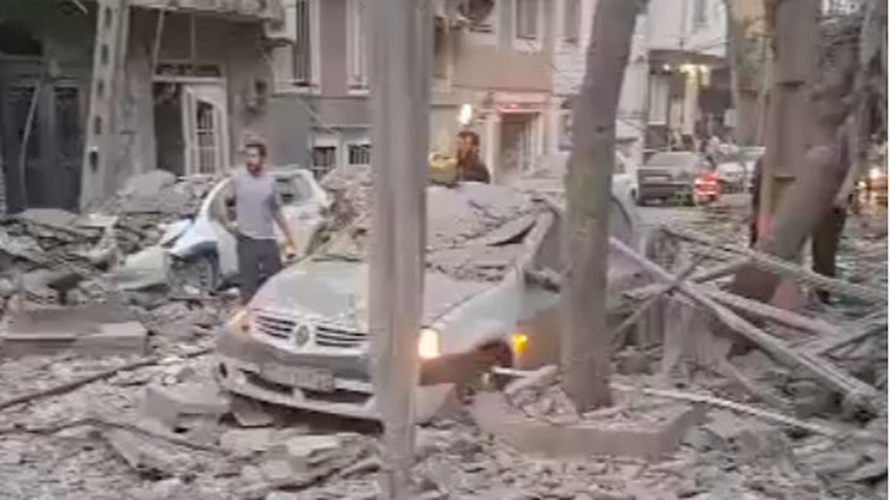 israel serang iran