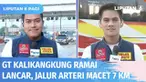 H-2 lebaran, GT Kalikangkung terpantau ramai lancar. Kemacetan terjadi di Jalur Arteri Nagreg-Garut yang mencapai 7 kilometer. Mengatasi kemacetan, polisi terapkan sistem one way di jalur arteri.