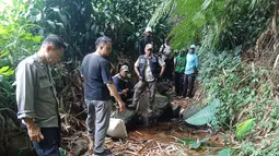 Tengkorak Wanita Ditemukan di Aliran Sungai Sukabumi