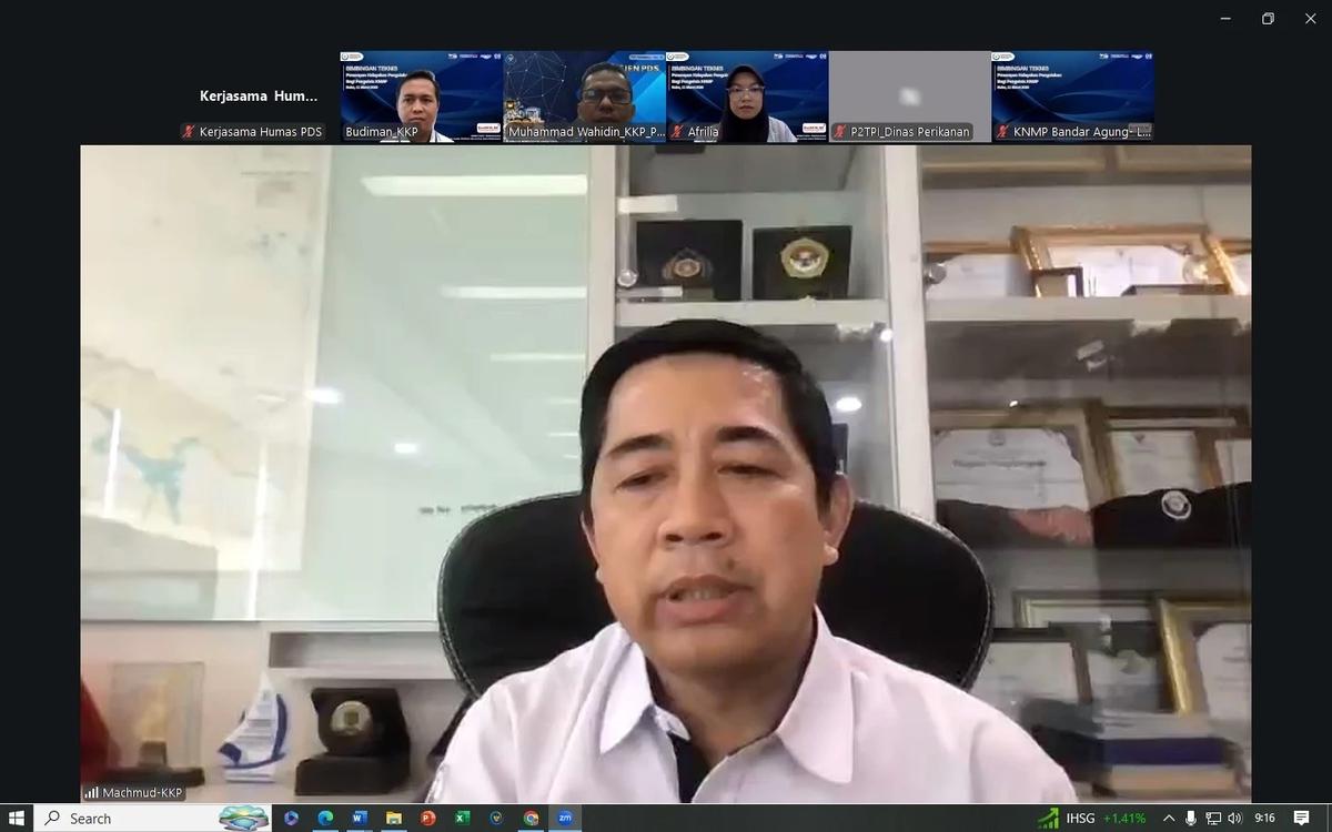 KKP Bekali Pengurus KNMP Teknik Pengelolaan Gudang Beku