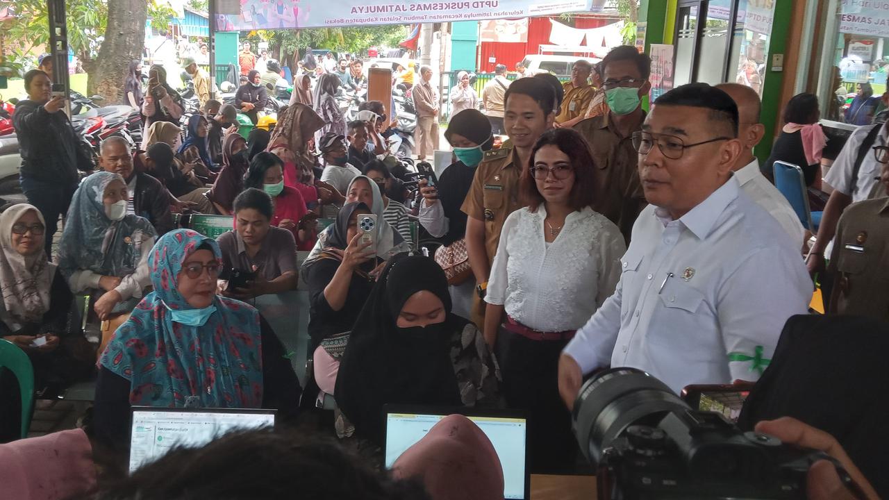 Semringah Program Cek Kesehatan Gratis di Bekasi Dimulai, Wamen ATR/BPN: Ini Sejarah