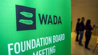 Logo Badan Anti-Doping Dunia (WADA). (TOFIK BABAYEV / AFP)