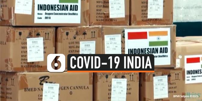 VIDEO: Indonesia Kirim Bantuan 200 Unit Konsentrator Oksigen ke India