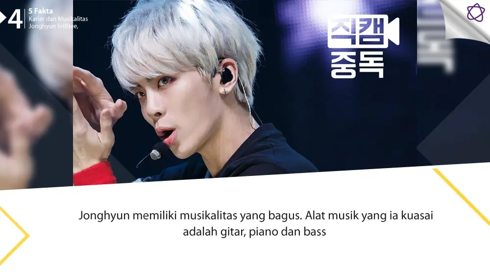  Fakta musikal Jonghyun SHINee (Nurman Abdul Hakim/Bintang.com)