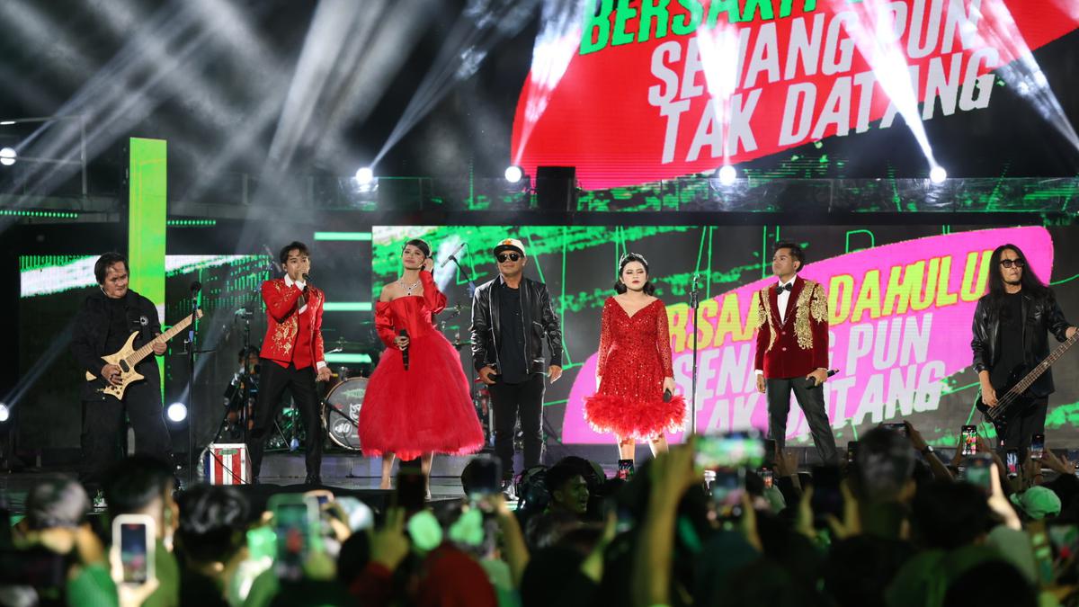 Tasya DA7 Ngerock Bareng Jamrud di Konser Raya 31 Indosiar Luar Biasa, Akui Sempat Grogi