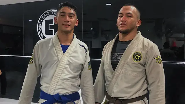7 Pesona Daffa Wardhana saat Latihan Brazilian Jiu Jitsu Ini Curi Perhatian