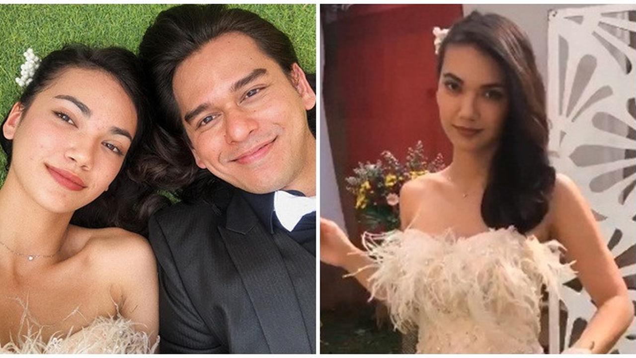 6 Potret Haico Van der Veken Pakai Gaun Pernikahan di Samudra Cinta, Menawan