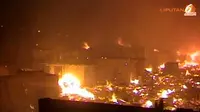 [VIDEO] Ratusan Rumah Semi Permanen di Kelapa Gading Terbakar