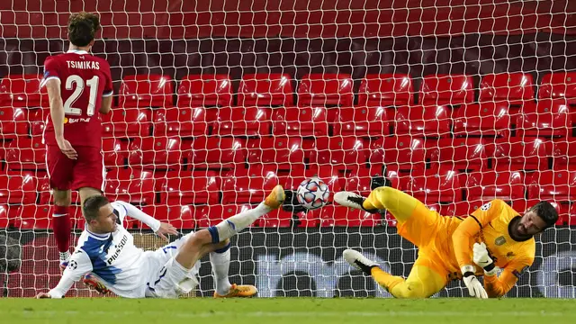FOTO: Liverpool Dipermalukan Atalanta di Anfield