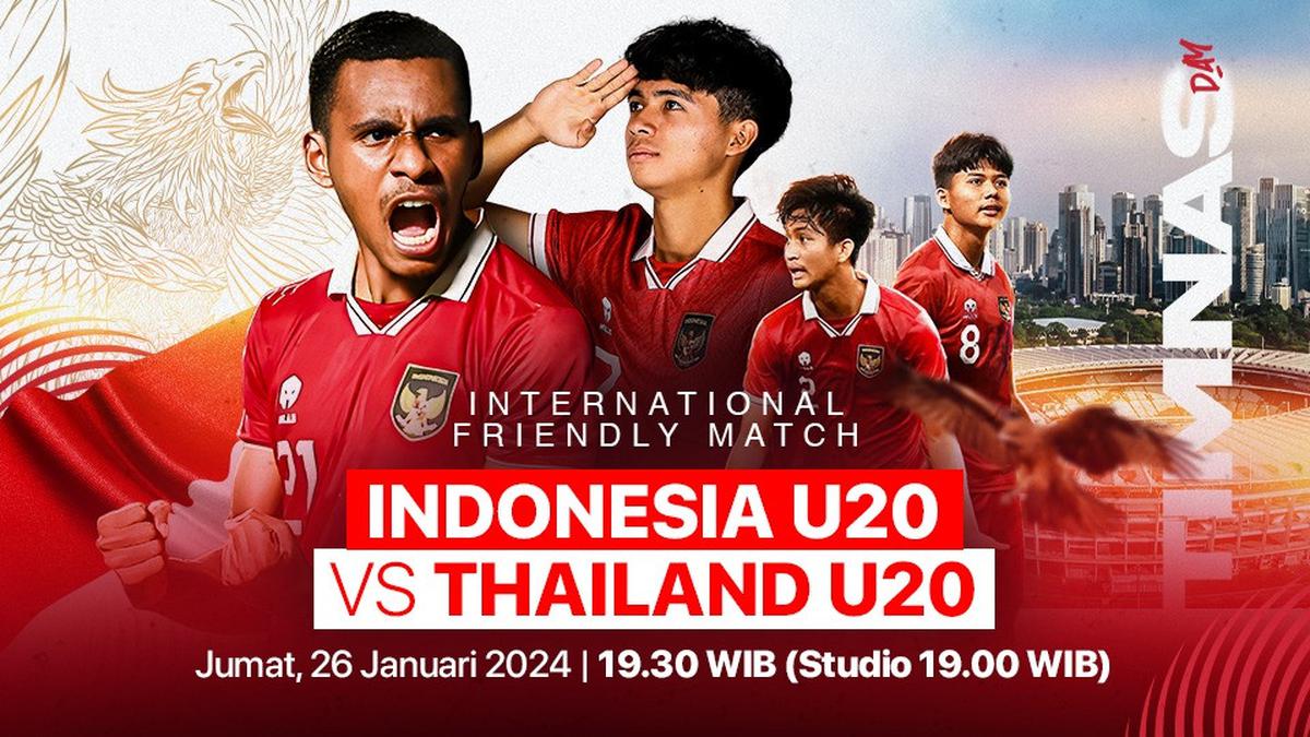 Vidio Siarkan Seluruh Laga Timnas Indonesia di Tahun 2024, Dimulai 26 ...