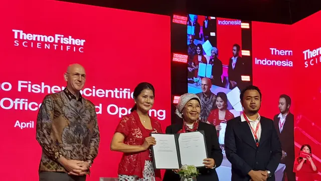 Kerja sama antara Thermo Fisher Scientific dengan NBRI.