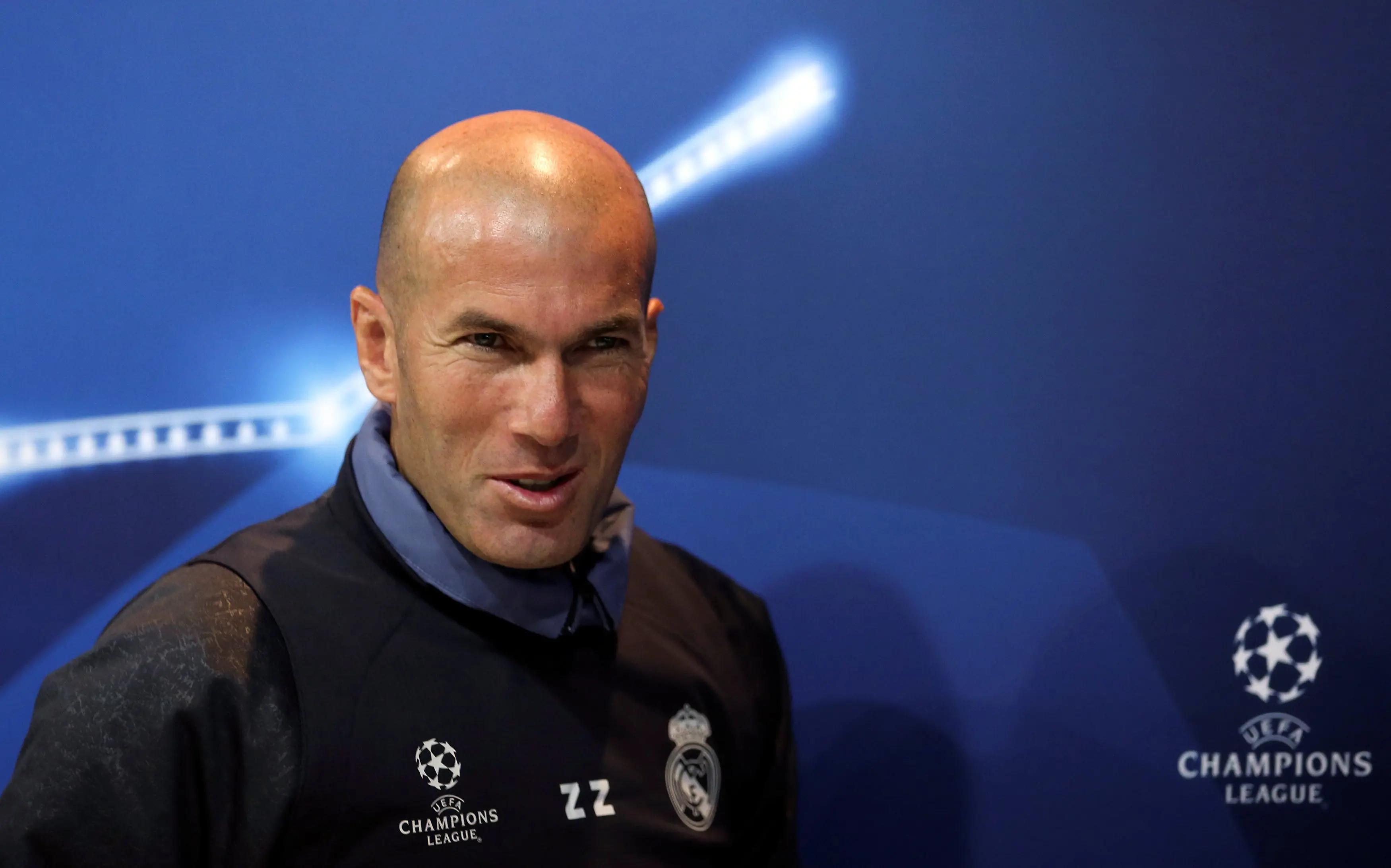 Zinedine Zidane menganggap Real Madrid tidak perlu mendatangkan pemain baru pada bursa transfer musim panas 2017. (Reuters/Sergio Perez)