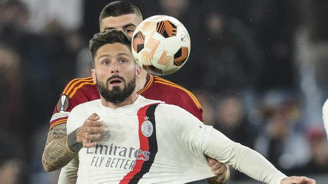 Foto: Tensi Panas di Laga AS Roma Kontra AC Milan, Giallorossi Melaju ke Semi Final Liga Europa