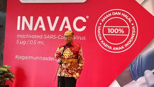 Kehadiran Inavac mendapatkan apresiasi dari anggota Dewan Pertimbangan Presiden (Wantimpres) RI, Sidarto Danusubroto.