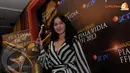Nova Eliza pemenang nominasi Pemeran Utama wanita dalam Anugerah Piala Vidia FFI 2013 dalam filmnya yang berjudul 'Sawah Leluhur' (Liputan6.com/Andrian M Tunay) 