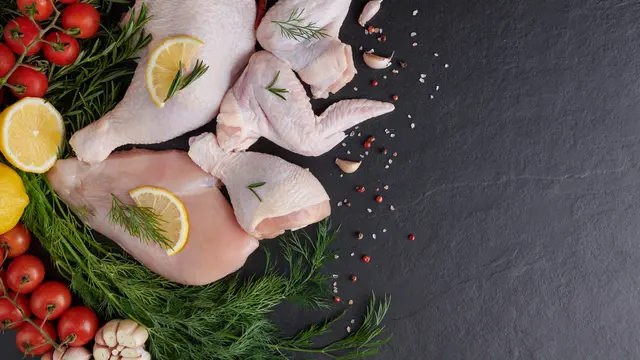 Ilustrasi daging ayam