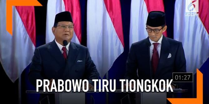 VIDEO: Prabowo Tiru Tiongkok dalam Berantas Kemiskinan