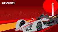 Banner Infografis Formula E 2020 Boleh di Monas. (Liputan6.com/Abdillah)