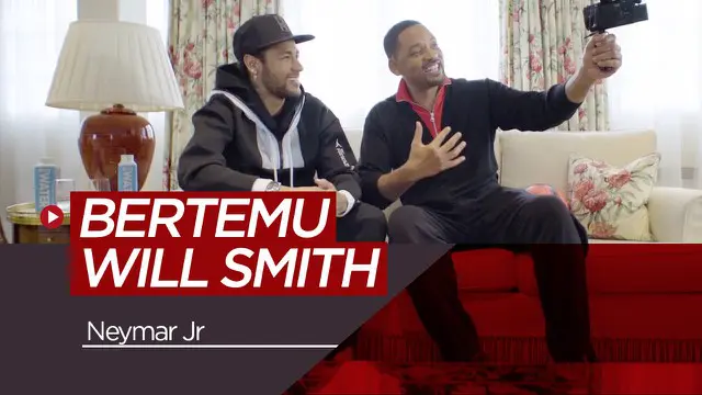 Berita video bintang PSG, Neymar mendapatkan kejutan dari aktor asal Amerika Serikat, Will Smith.
