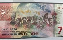 Uang Pecahan Rp75.000 Kembali Viral, Ternyata Ada Makna Tersembunyi di Balik Gambar Uang Kertas Khusus Ini