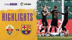 Berita video highlights kemenangan Barcelona, yang tidak diperkuat Lionel Messi, saat mengalahkan Elche 2-0 pada pekan ke-20 Liga Spanyol 2020/2021, Minggu (24/1/2021) malam hari WIB.